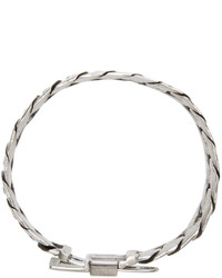 Goti Silver Chain Buckle Bracelet