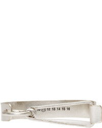 Maison Margiela Silver Hook Clasp Bracelet