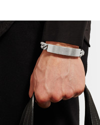 Maison Margiela Silver Tone Id Bracelet