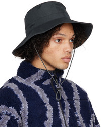 Gramicci Black Fce Edition Quilted Bucket Hat