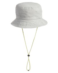 Open Edit Cotton Bucket Hat In Grey Combo At Nordstrom