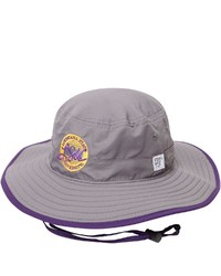 THE GAME Gray Lsu Tigers Classic Circle Ultralight Adjustable Boonie Bucket Hat