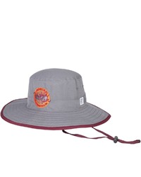 THE GAME Gray Virginia Tech Hokies Classic Circle Ultralight Adjustable Boonie Bucket Hat At Nordstrom
