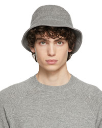 Loro Piana Grey Cityleisure Bucket Hat