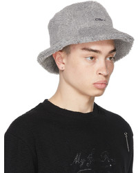 C2h4 Grey Fleece Filtered Reality Bucket Hat