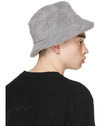 C2h4 Grey Fleece Filtered Reality Bucket Hat