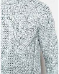 Asos Brand Cable Knit Sweater