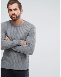 Ringspun Cable Block Knitted Jumper