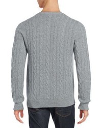 Saks Fifth Avenue Cable Knit Cashmere Sweater