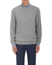 Loro Piana Cable Knit Cashmere Sweater
