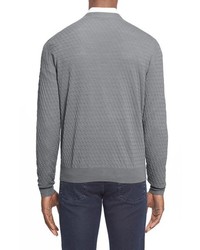 Canali Cable Knit Crewneck Sweater