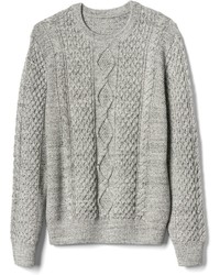 Gap Cable Knit Crewneck Sweater