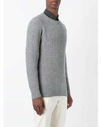 Closed Cable Knit Jumper