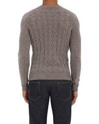 Zanone Cable Knit Sweater