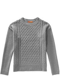 Joe Fresh Cable Knit Sweater Grey