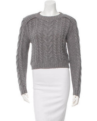 Magaschoni Cable Knit Wool Sweater