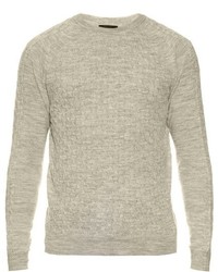 Lanvin Cable Knit Wool Sweater