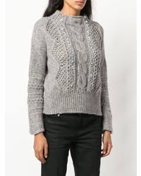 Ermanno Scervino Cable Knitted Jumper