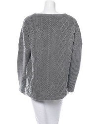 Rag & Bone Cashmere Wool Blend Cable Knit Sweater