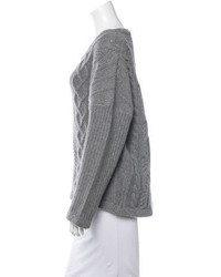 Rag & Bone Cashmere Wool Blend Cable Knit Sweater