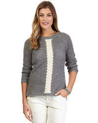 Nautica Contrast Cable Knit Sweater