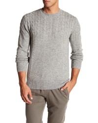Slate & Stone Engineered Cable Knit Wool Blend Sweater