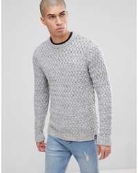 ONLY & SONS Knitted Jumper With Textured Weave