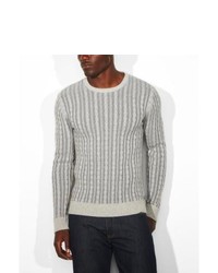 Levi's Cable Crewneck Sweater Grey