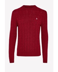 Jack Wills Marlow Cable Crew Neck Sweater