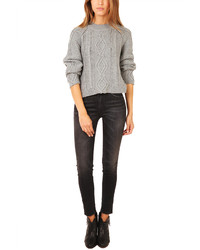 3.1 Phillip Lim Mixed Cable Pullover