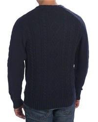 Woolrich Offshore Sweater Lambswool Blend Long Sleeve