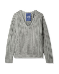 SIMON MILLE Pando Cable Knit Cotton Sweater