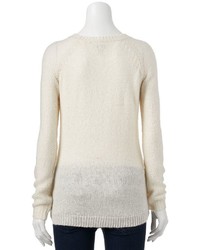 Sonoma Goods For Lifetm Cable Knit Crewneck Sweater