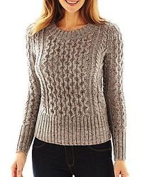 jcpenney St Johns Bay Cable Knit Sweater