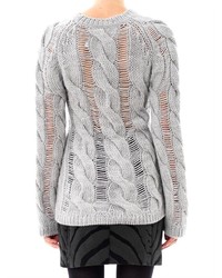 Carven Twisted Cable Knit Sweater
