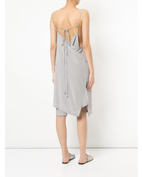 Kacey Devlin Asymmetric Mid Wrap Dress