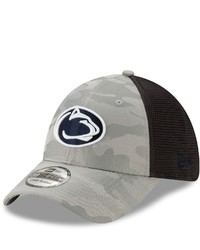 New Era Gray Penn State Nittany Lions Camo Neo Front 39thirty Flex Hat At Nordstrom