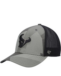 '47 Olive Houston Texans Countershade Mvp Dp Trucker Snapback Hat