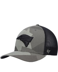 '47 Olive New England Patriots Countershade Mvp Dp Trucker Snapback Hat