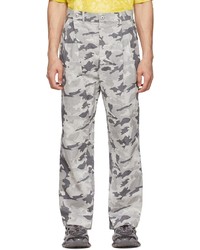 Grey Camouflage Chinos