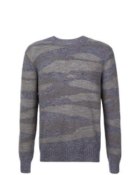 Michael Bastian Patterned Crewneck Sweater