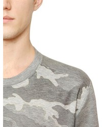 Valentino Camouflage Light Neoprene Sweatshirt