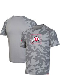 Under Armour Camo Utah Utes Sideline Training Raglan T Shirt