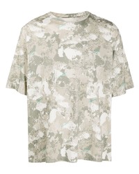 Marcelo Burlon County of Milan Camouflage Print T Shirt
