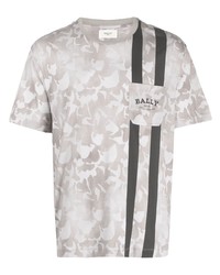 Bally Camouflage Print T Shirt