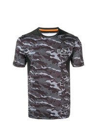 Ea7 Emporio Armani Camouflage T Shirt 