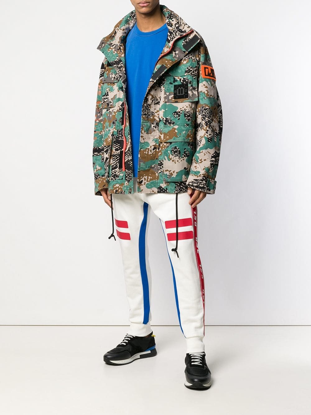 Diesel Camouflage Print Jacket, $295 | farfetch.com | Lookastic