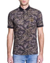 Grey Camouflage Polo