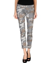 Grey Camouflage Skinny Jeans