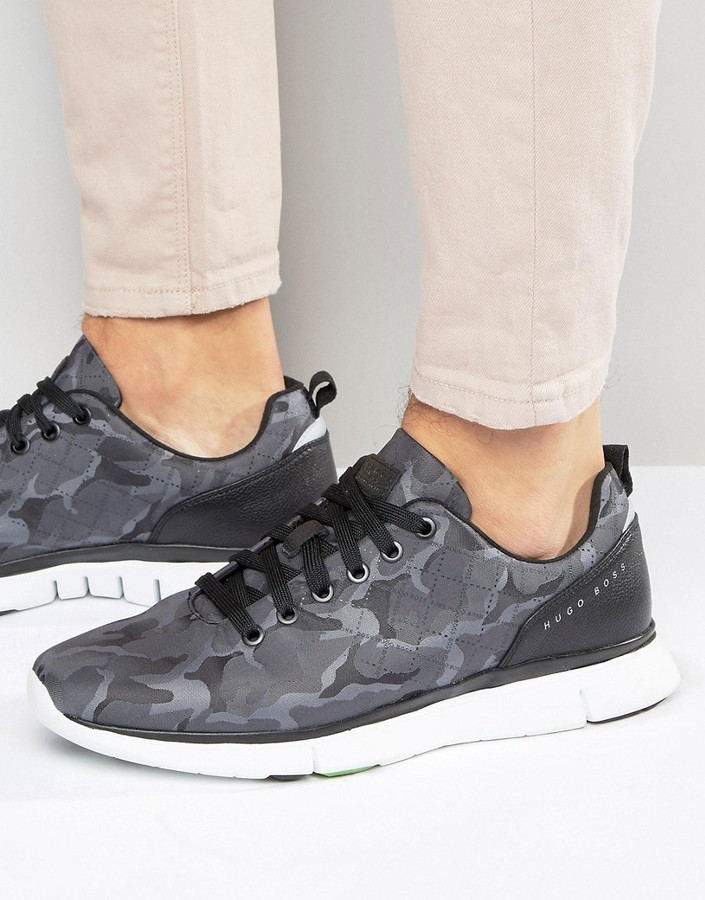 grey camo sneakers